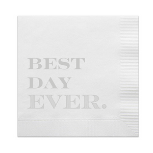 Best Day Ever Cocktail Napkins