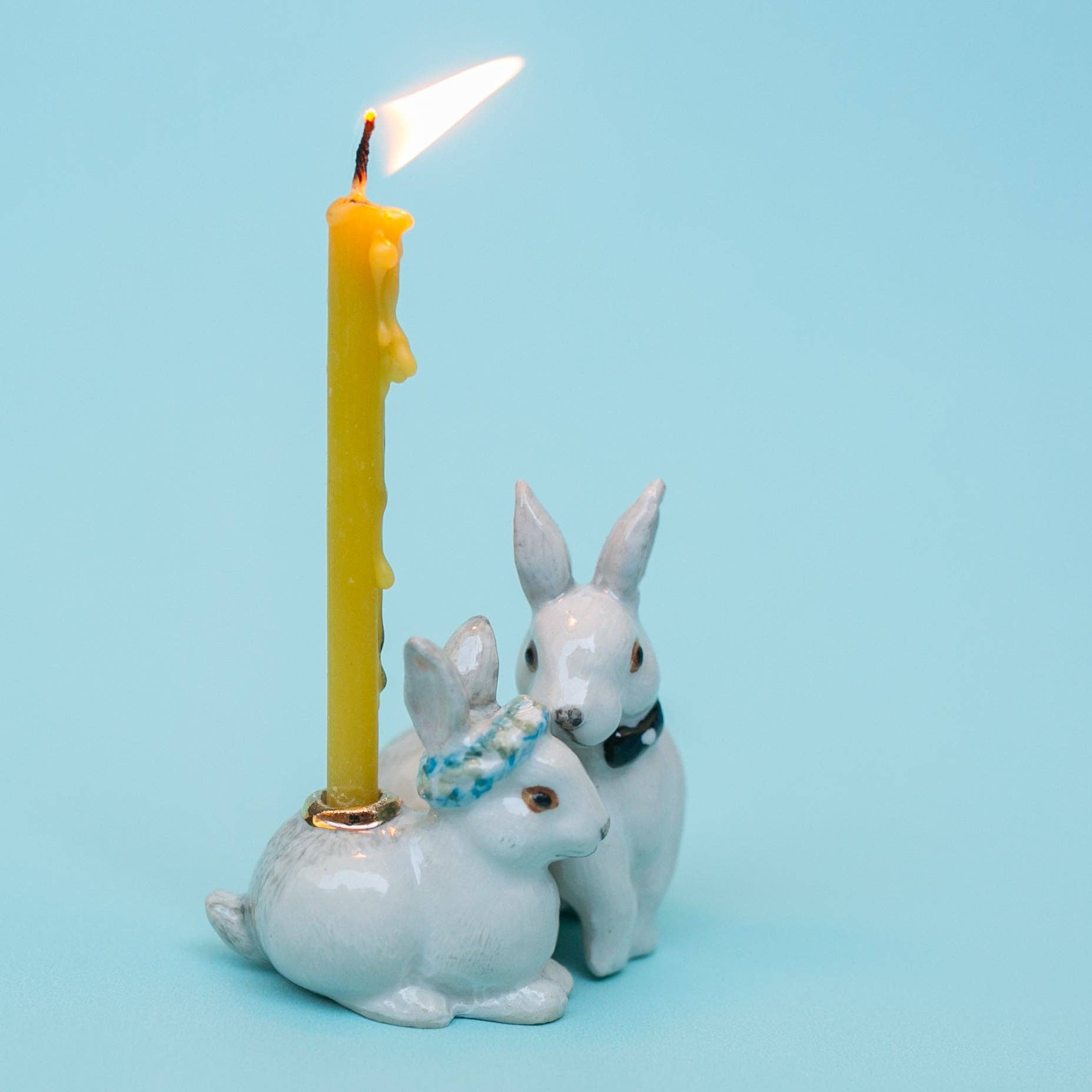 Love Bunnies Wedding Cake Topper