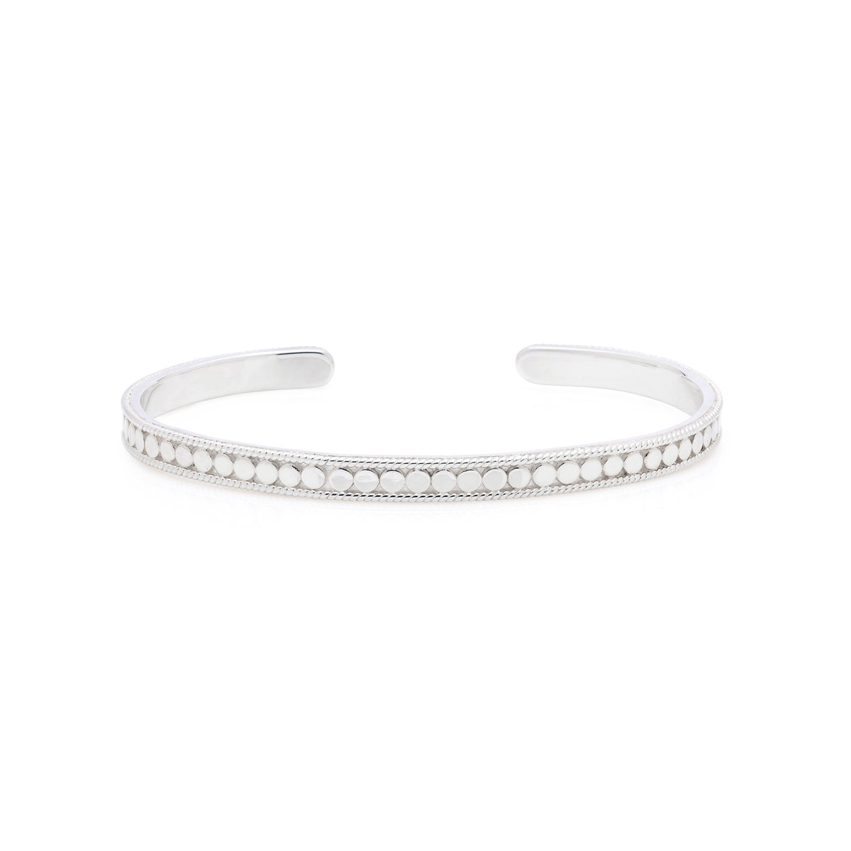 Silver Classic Stacking Cuff