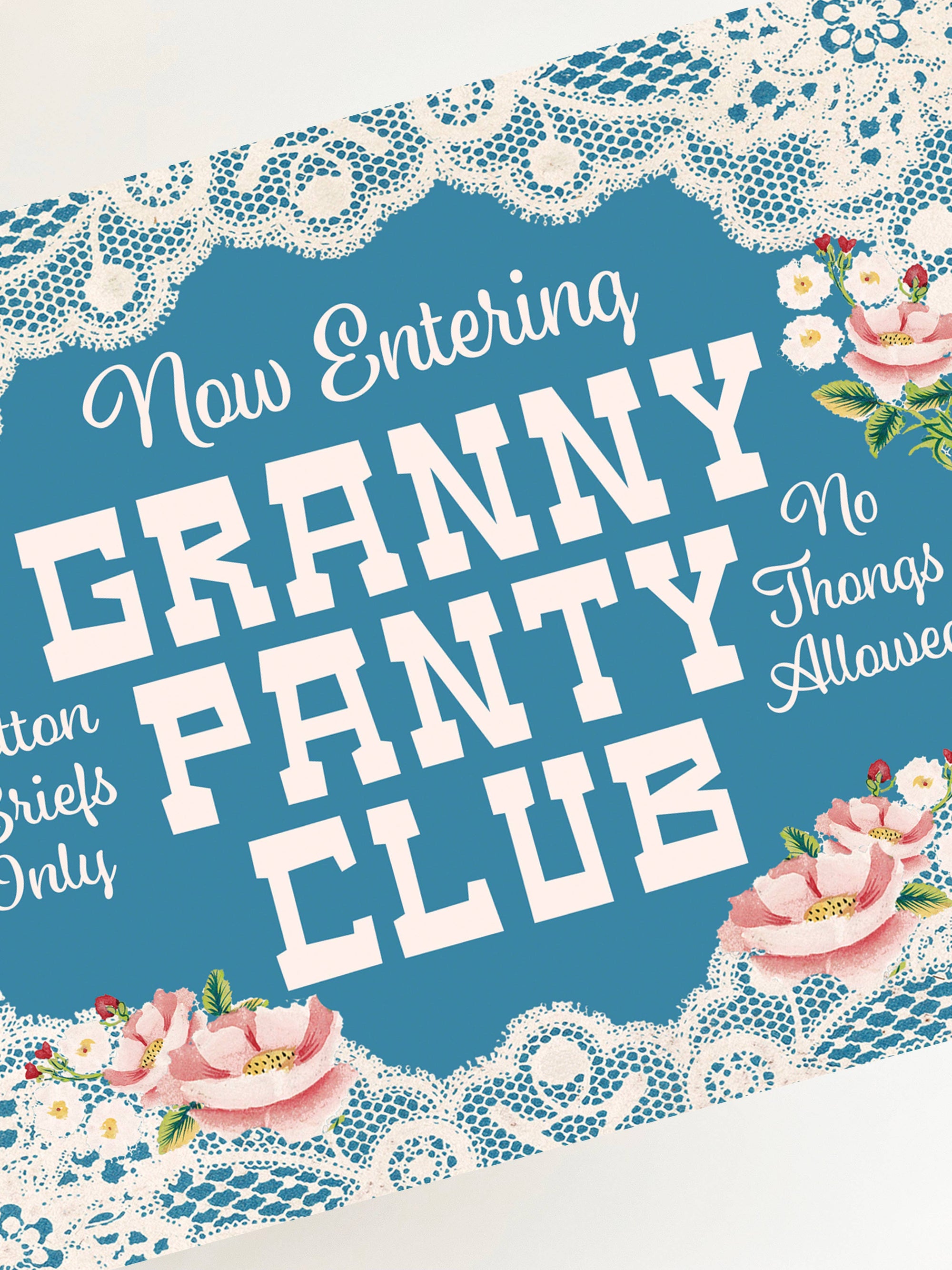 Granny Panty Club Funny Birthday Card