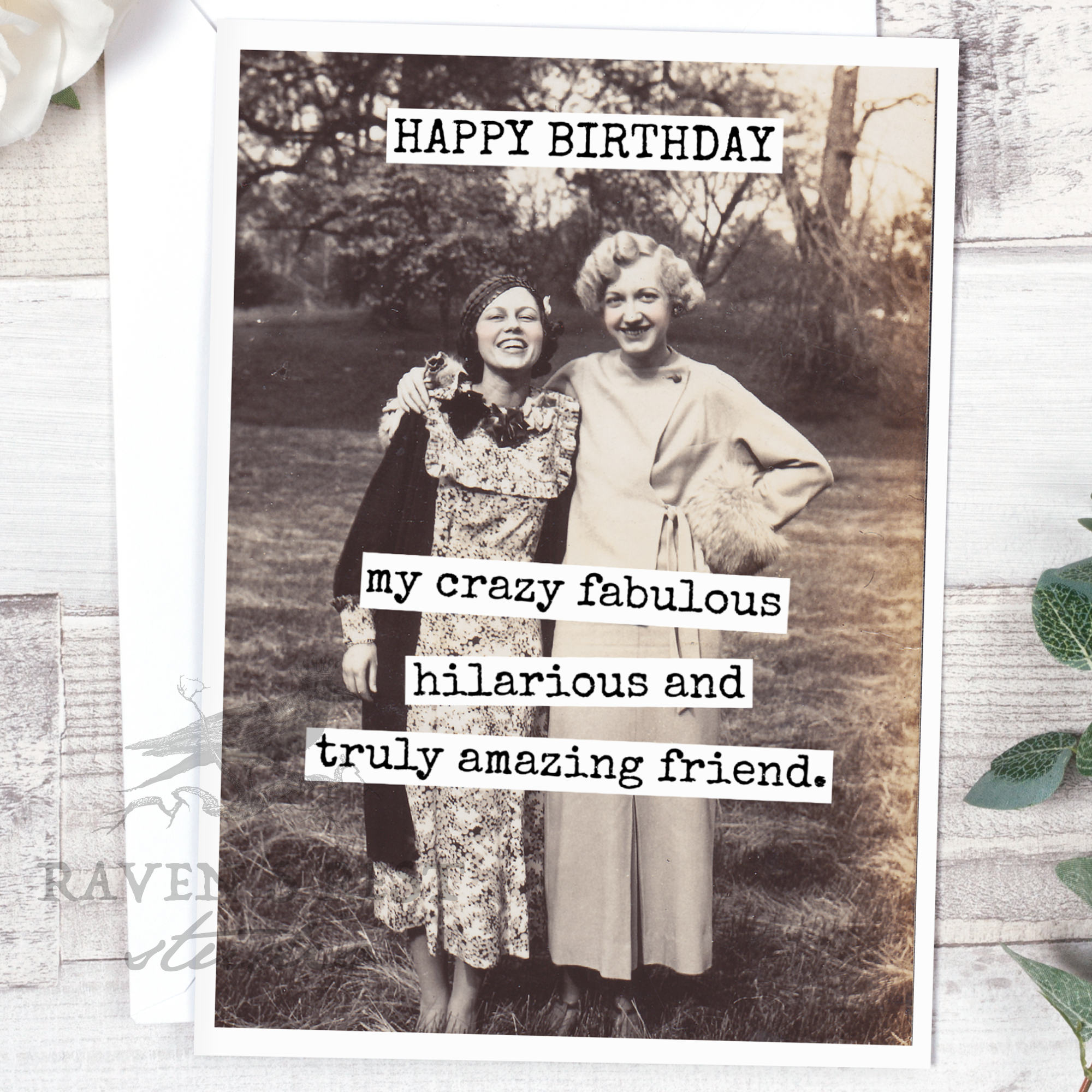 My Crazy Fabulous Hilarious Birthday Card