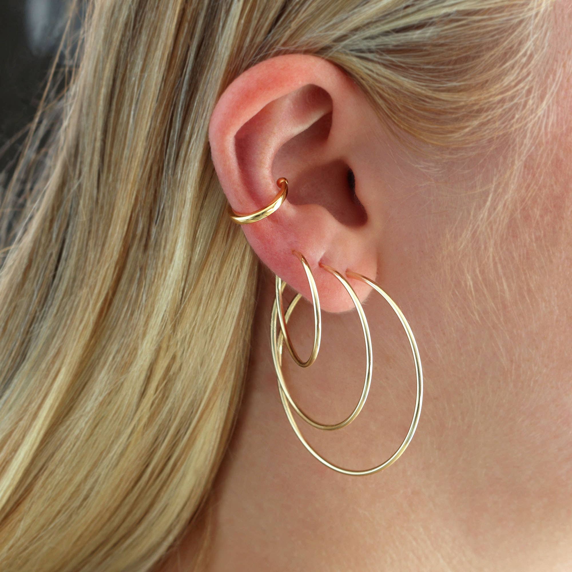 Featherweight Hoop Earrings