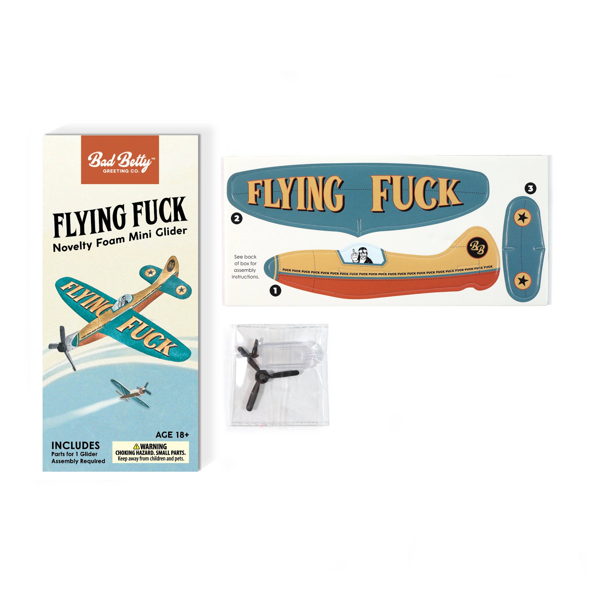 Flying Fuck Toy Foam Glider