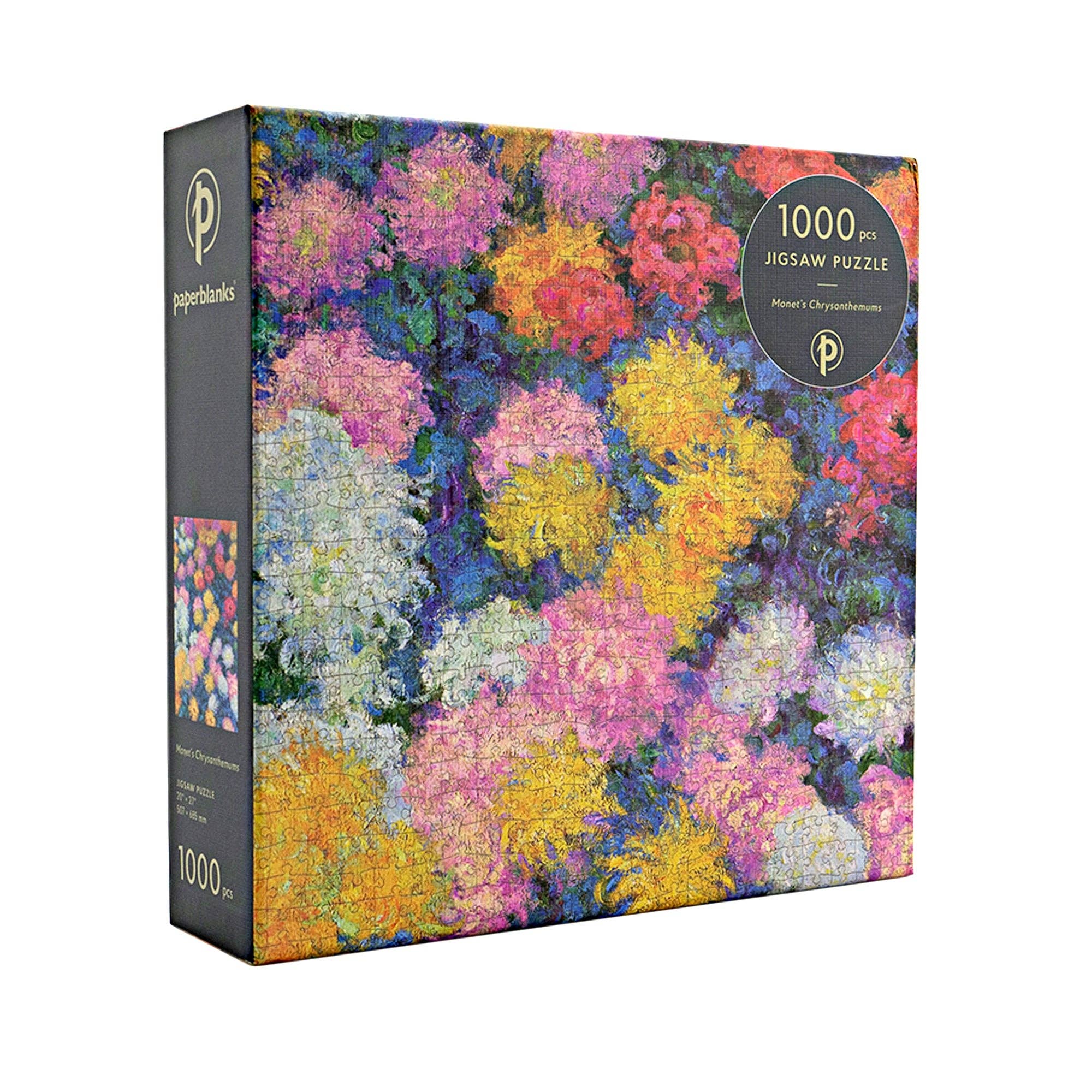Monet's Chrysanthemums Jigsaw Puzzle