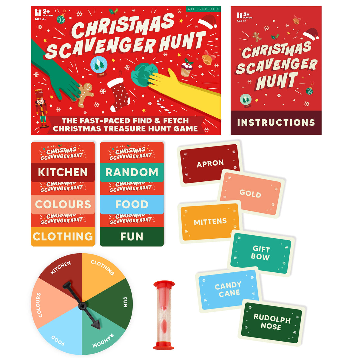 Scavenger Hunt Christmas Game