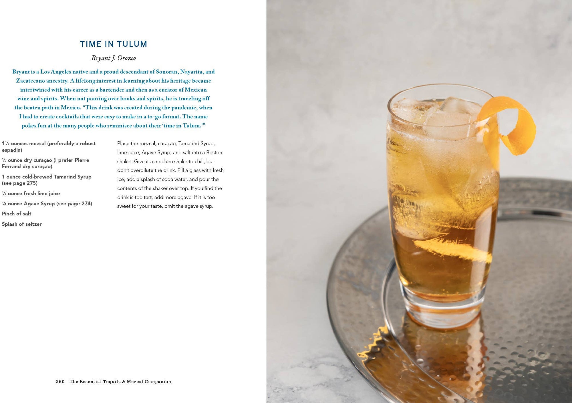 Essential Tequila &amp; Mezcal Companion Cocktail Book