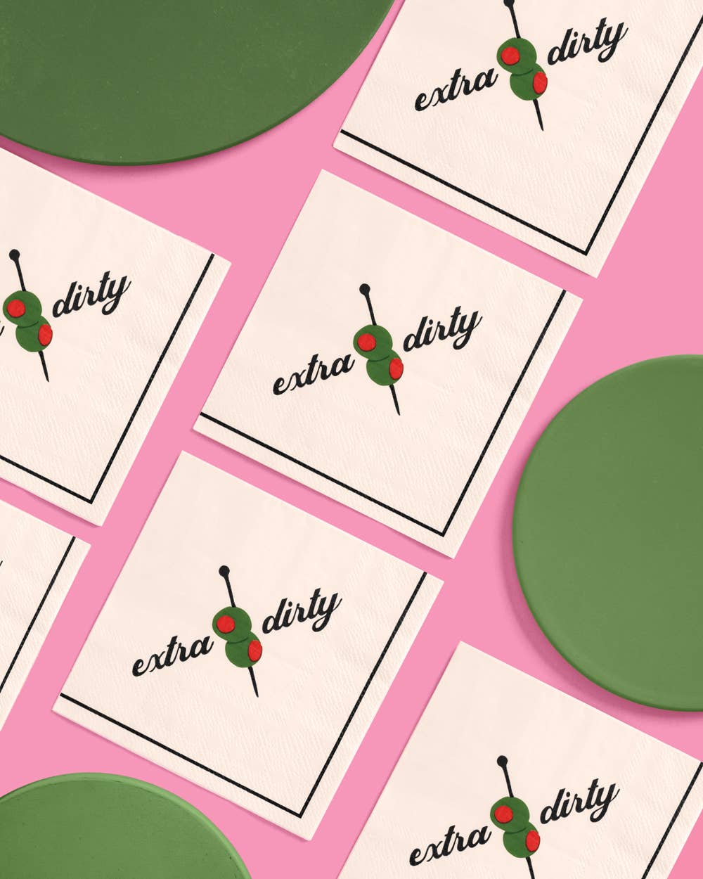 Martini Napkins