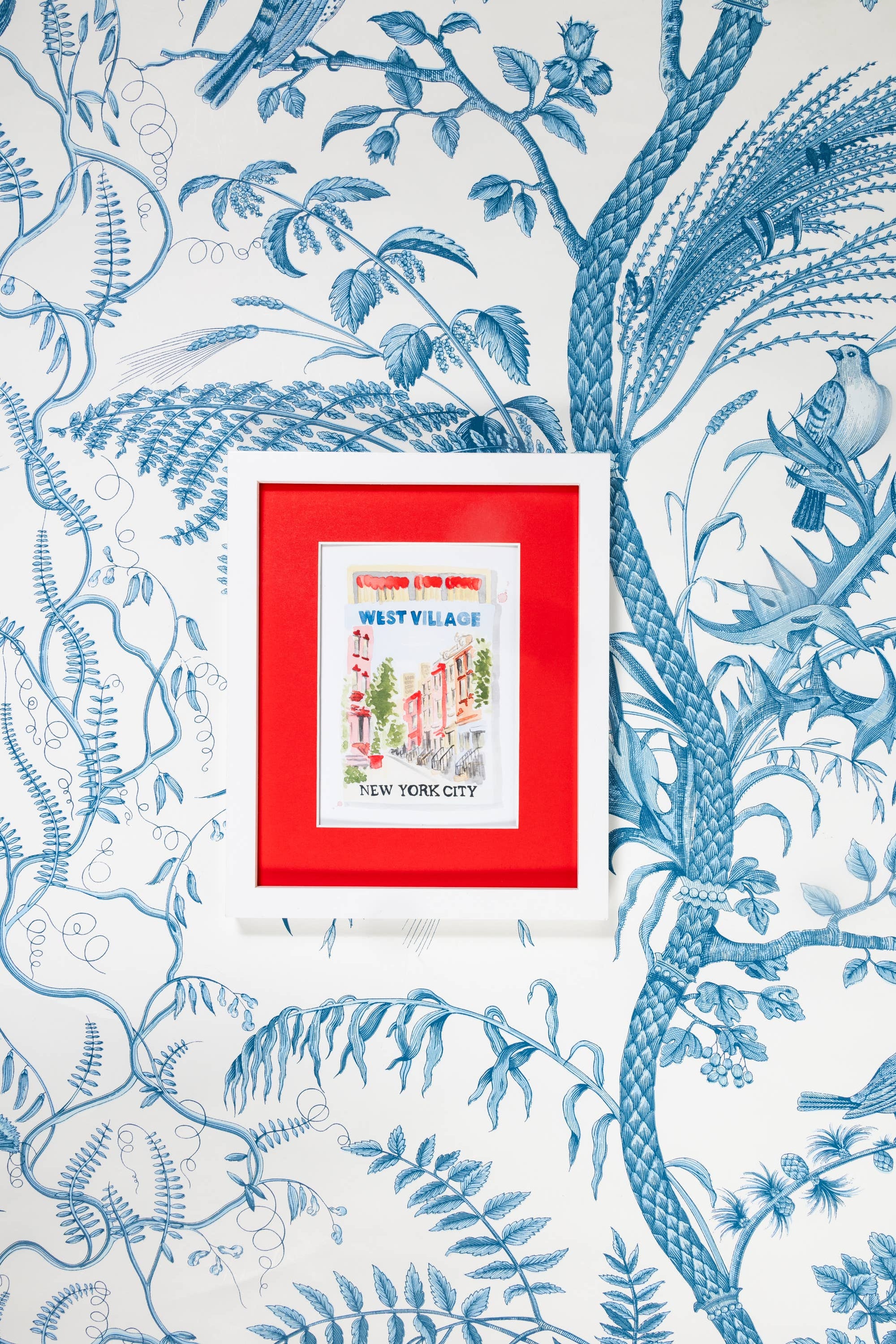 West Village Matchbook Print