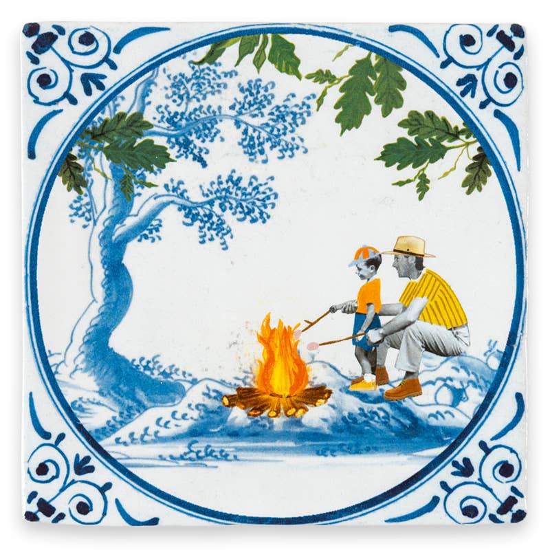 Quality Time At The Campfire StoryTile