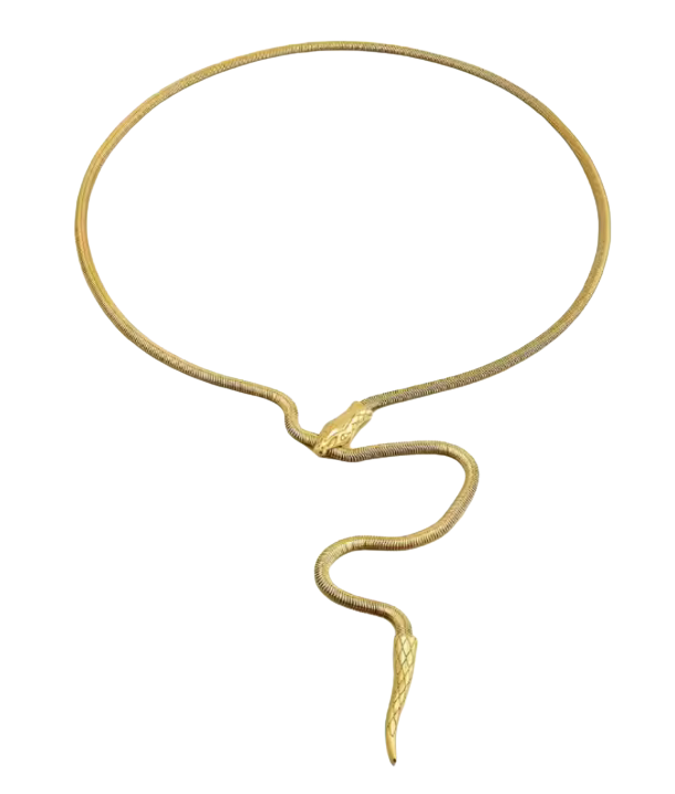 Serpentine Snake Lariat