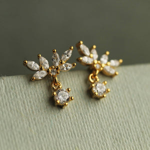 Oak Leaf Japanese Studs