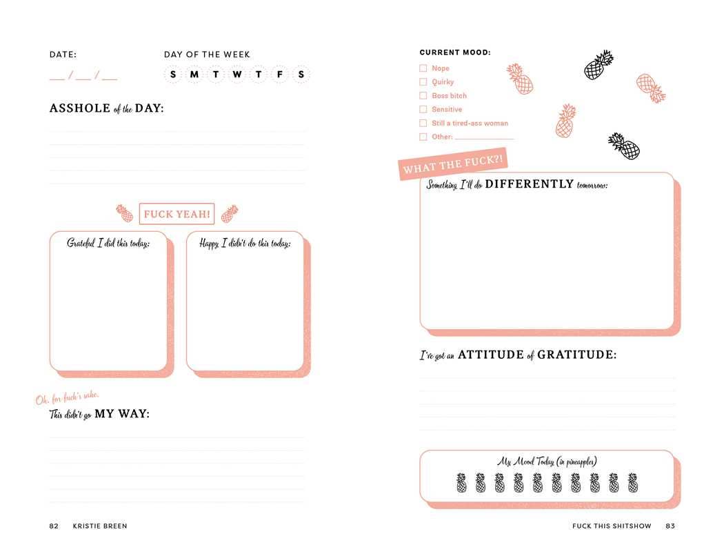 Fuck This Shitshow Journal