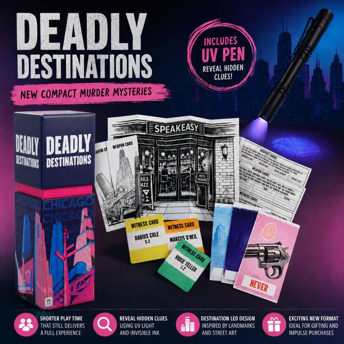 Chicago Murder Mystery Game
