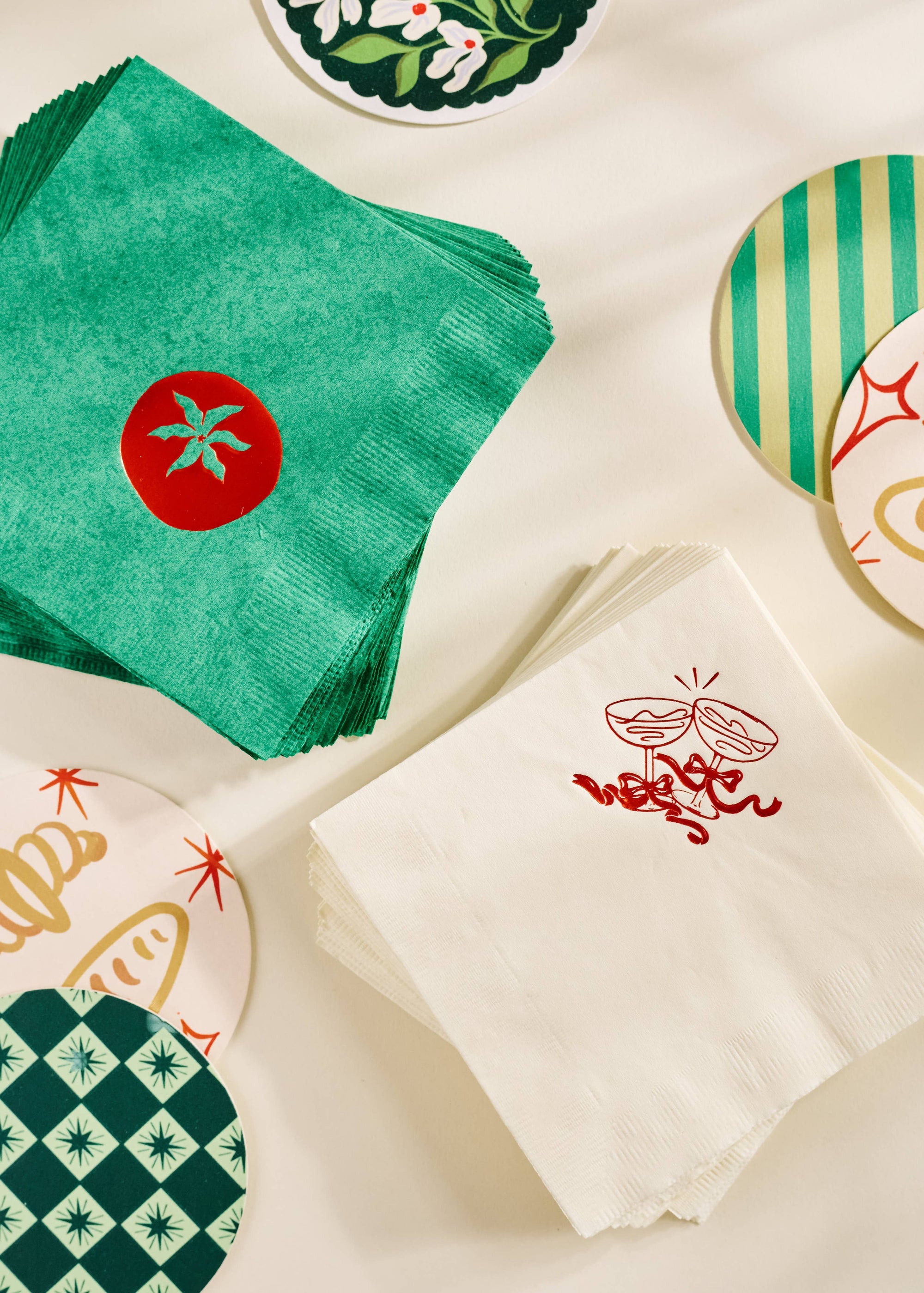 Tomato Cocktail Paper Napkin