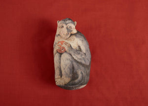 Vintage Monkey Pillow