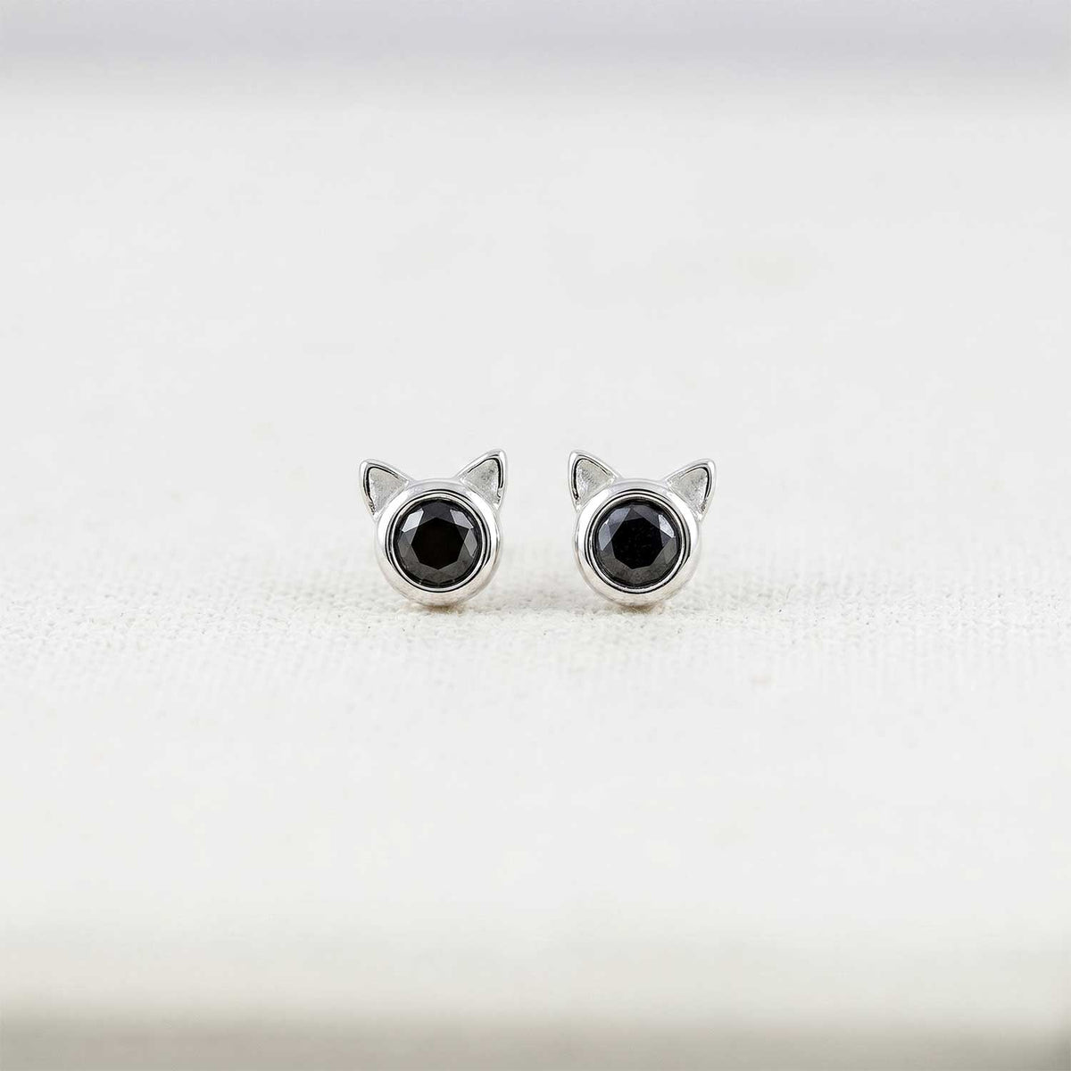 Black Cat Studs