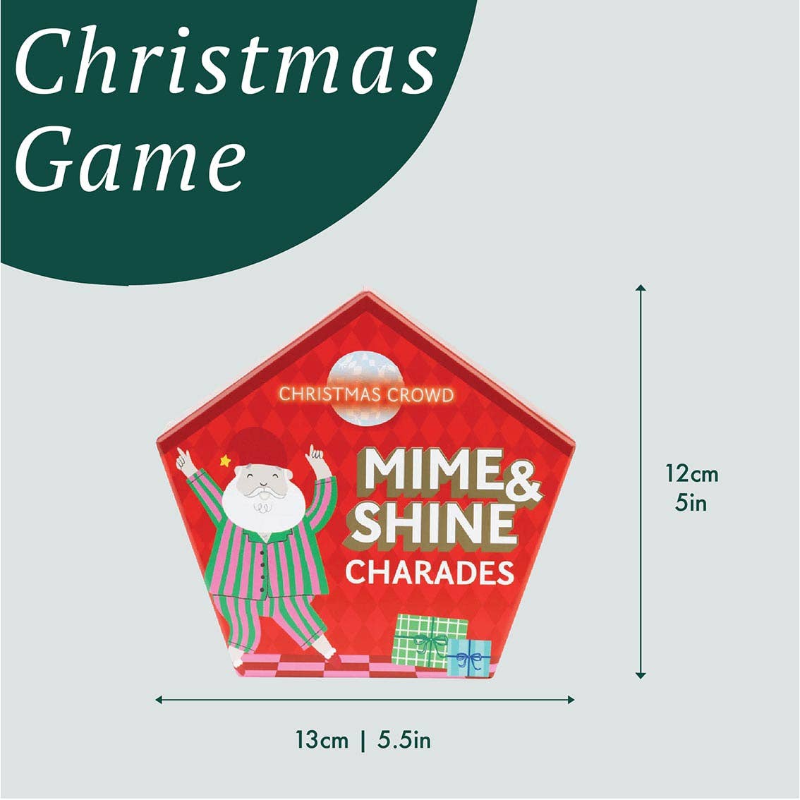 Santa Mime &amp; Shine Charades Game
