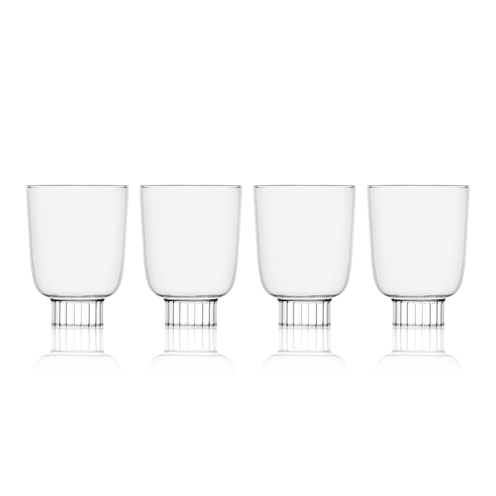 Romantic Petite Stemless Wine Glasses