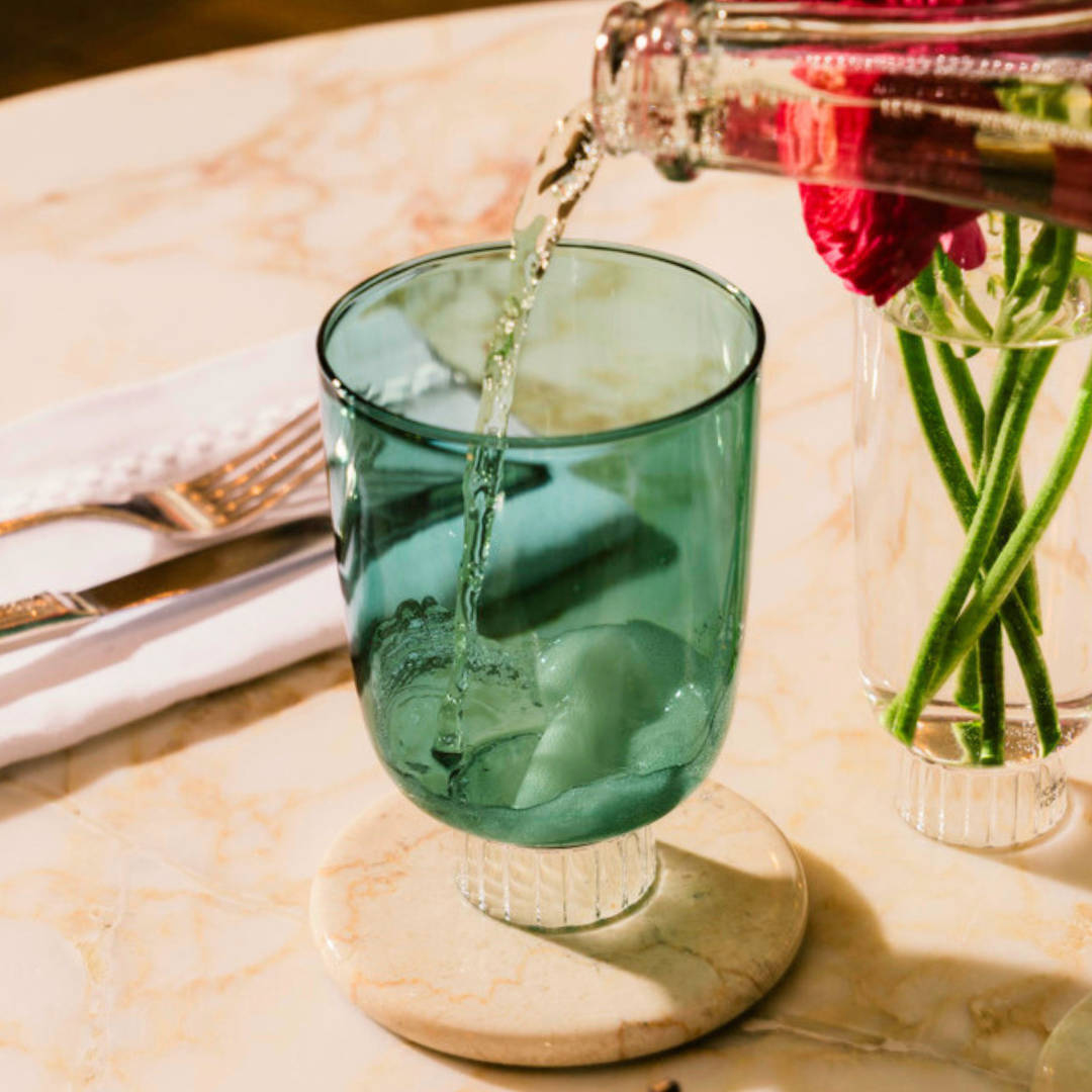 Romantic Petite Stemless Wine Glasses