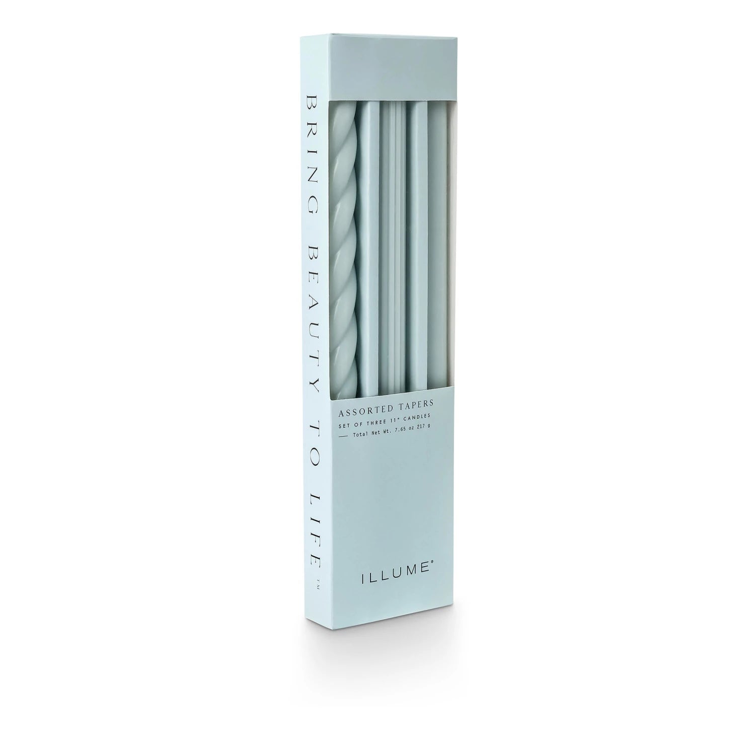 Textured Taper Candles - Assorted Colors