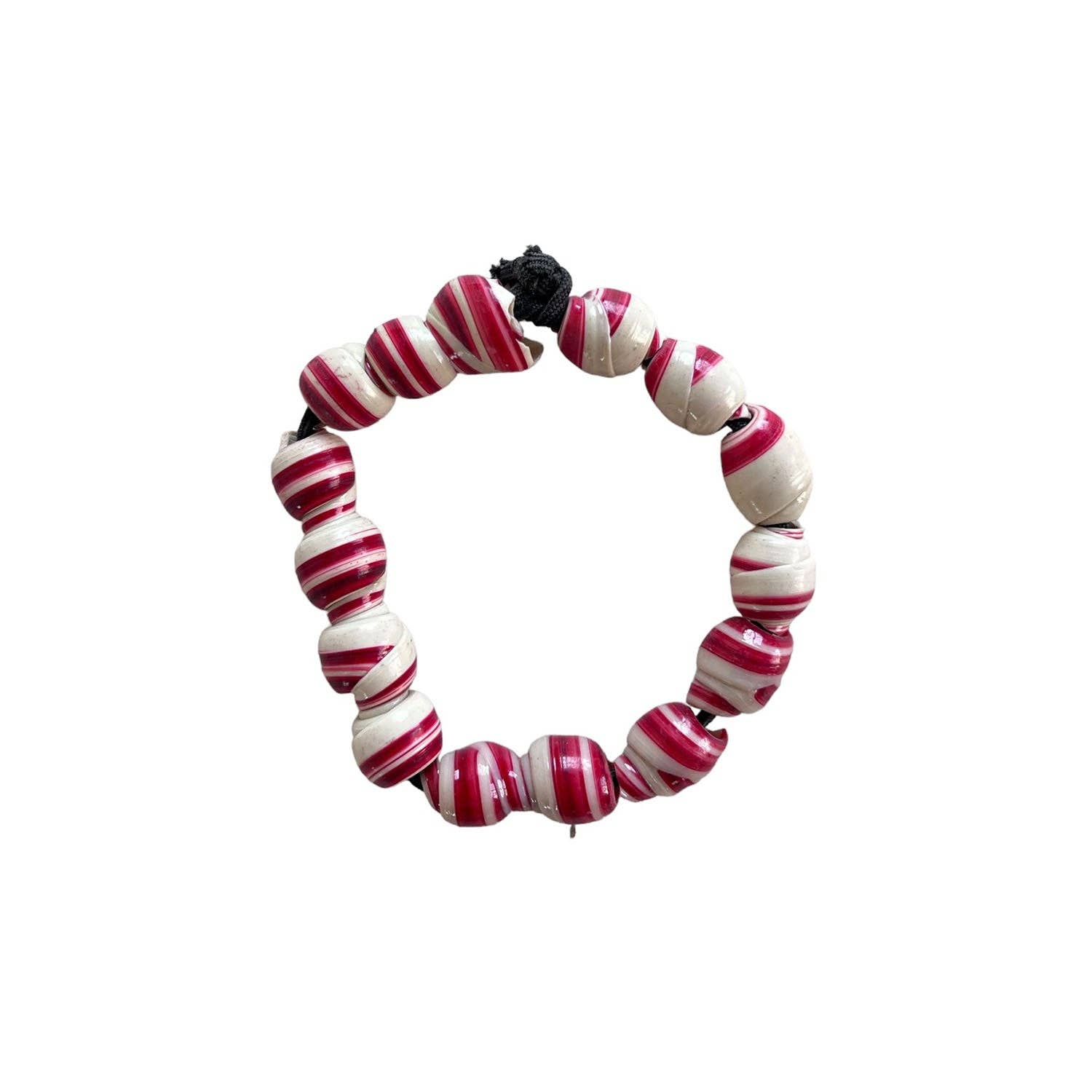 Mixed Recycled Cassette Tape Bracelet