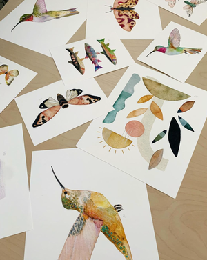 Rofous Hummingbird ~ Art Print