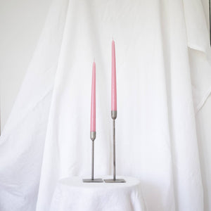 Blush Taper Candles
