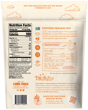 Popcorn Pancake Mix