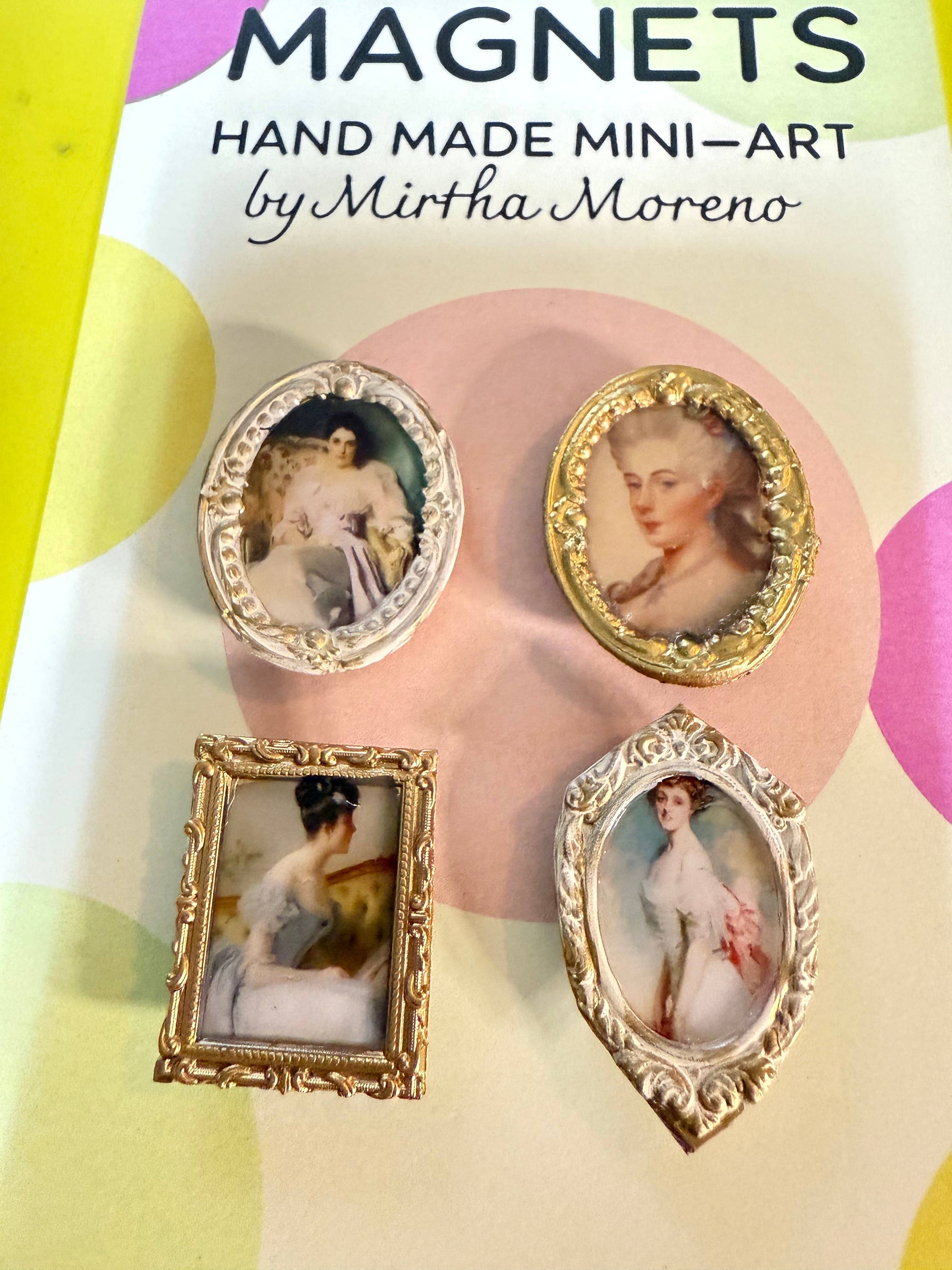 Victorian Ladies Themed Magnets