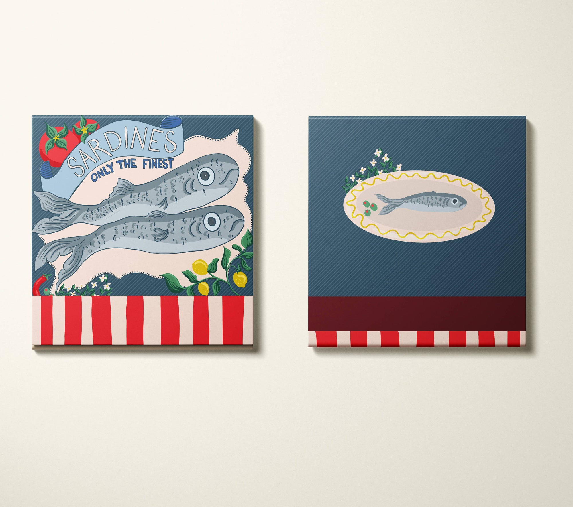 Sardine Tin Matchbook