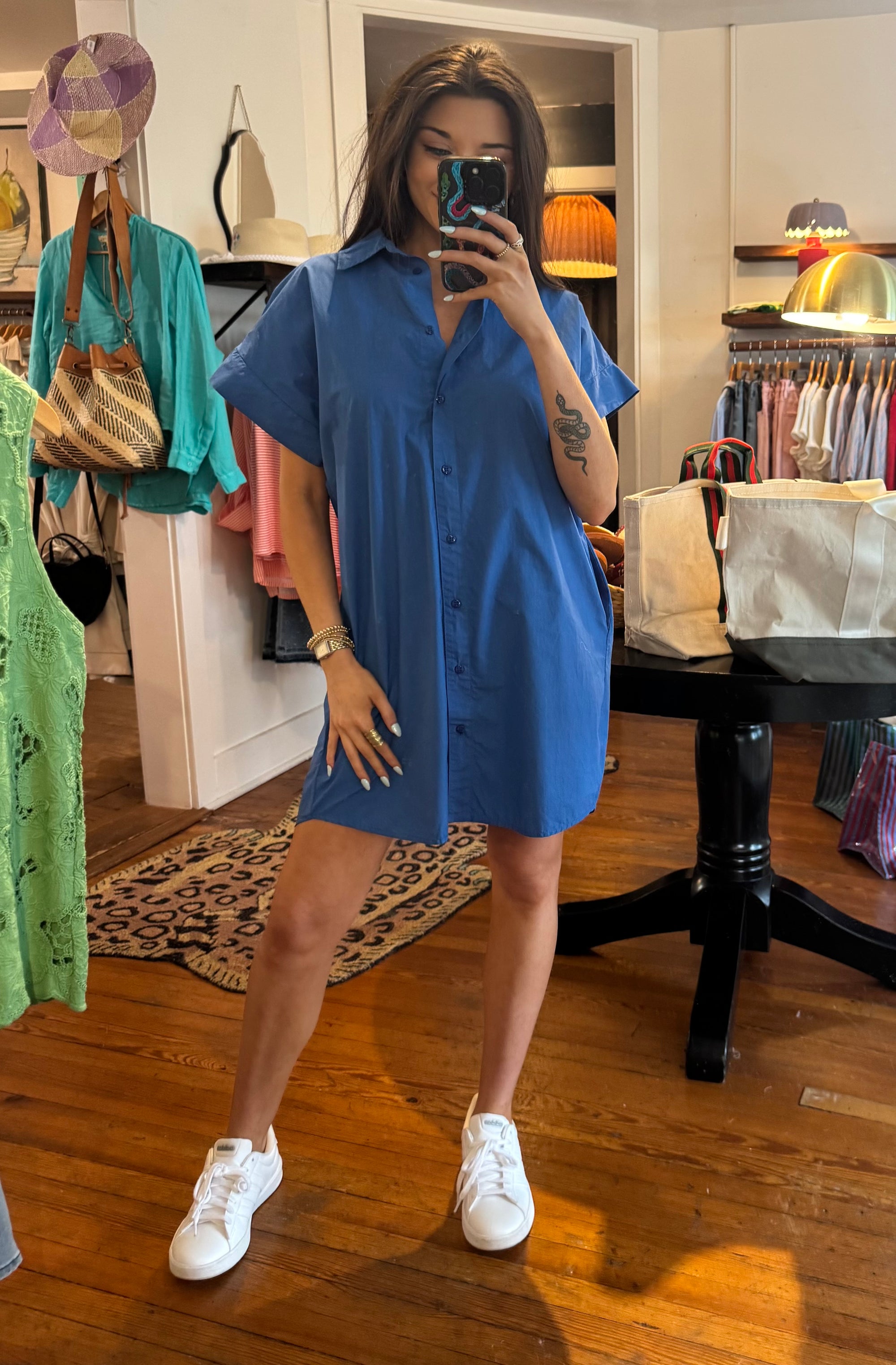 Denim Parachute Jillian Dress