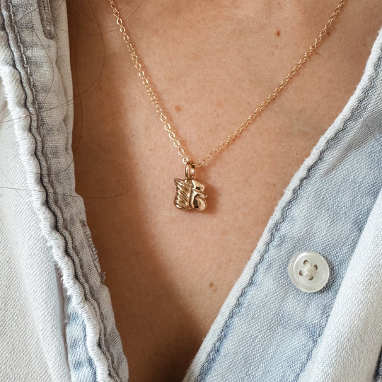 Squirrel Necklace