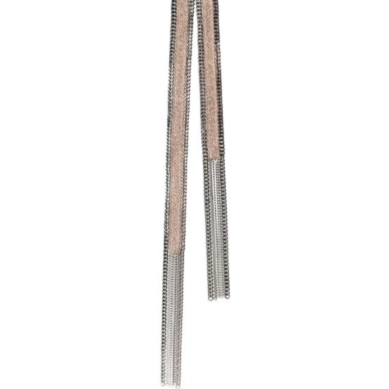 Cravet Long Ribbon Scarf Necklace