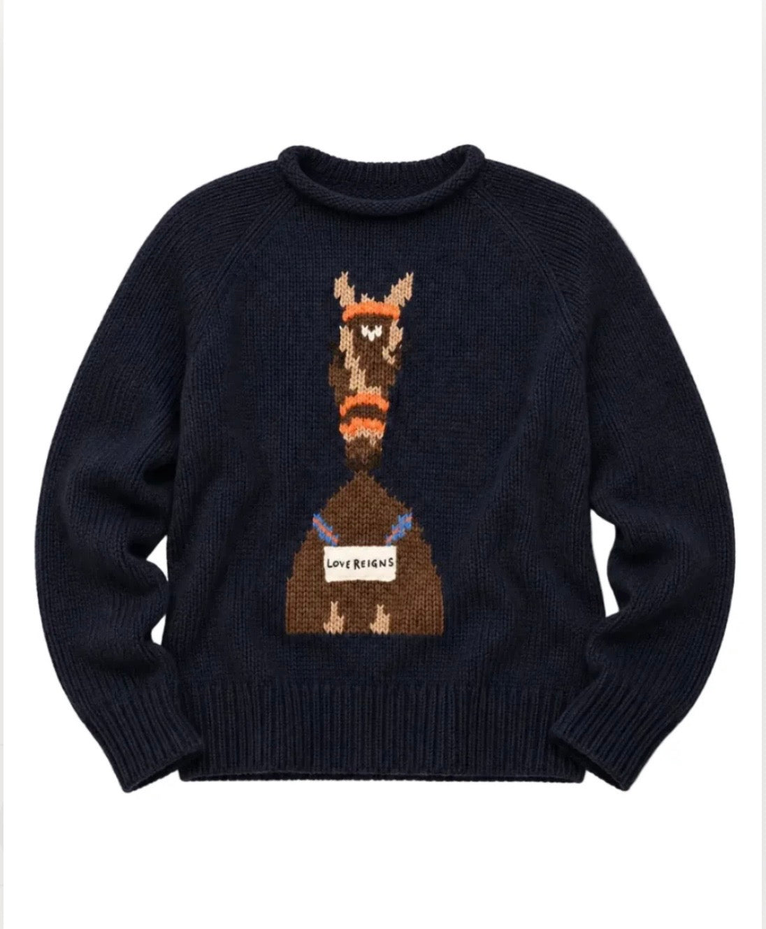 Love Reigns Roll Neck Sweater