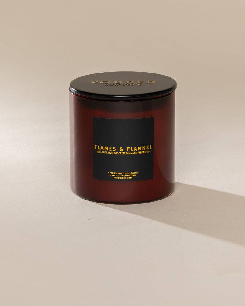 Flames &amp; Flannel Candle