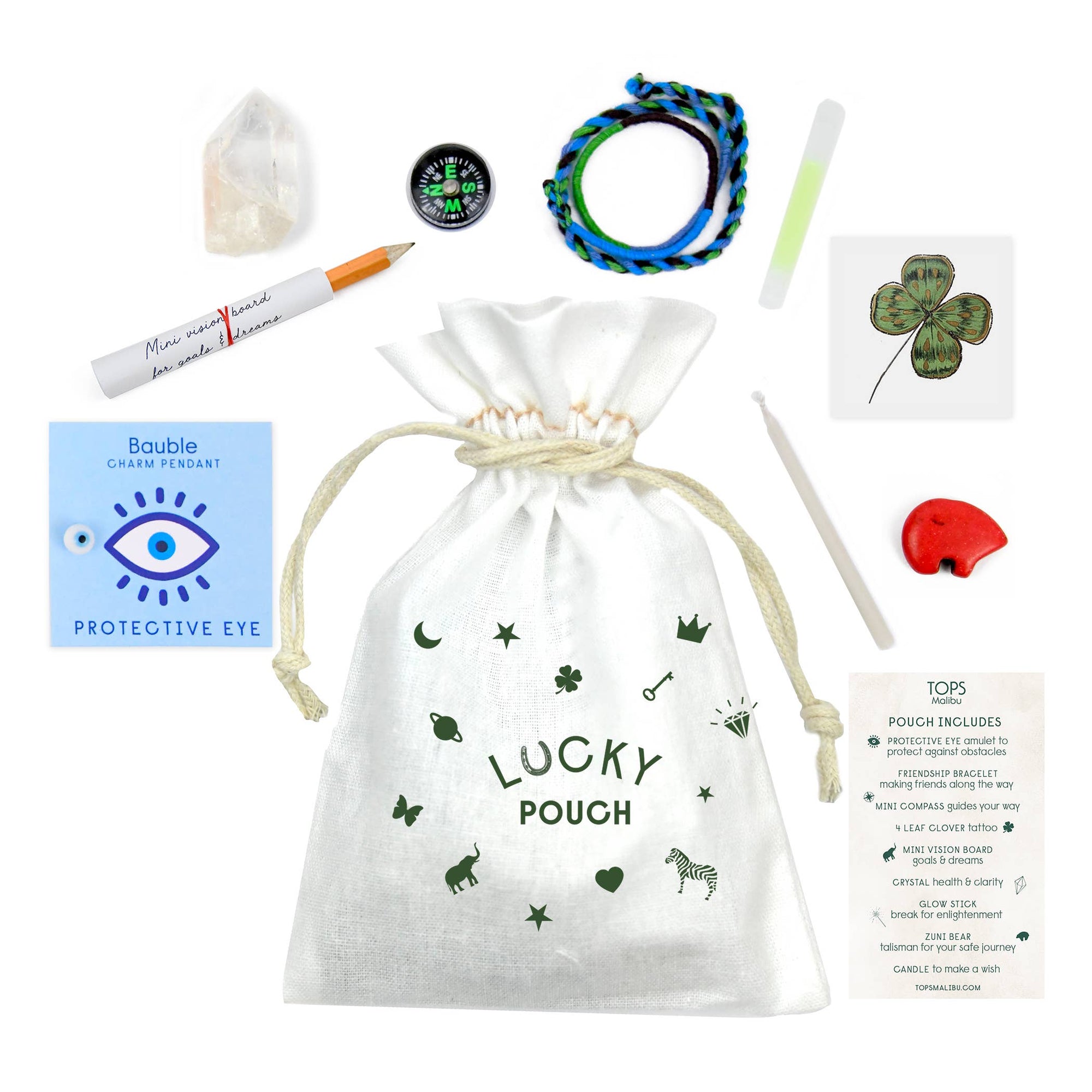 Lucky Pouch with Good Luck Surprises