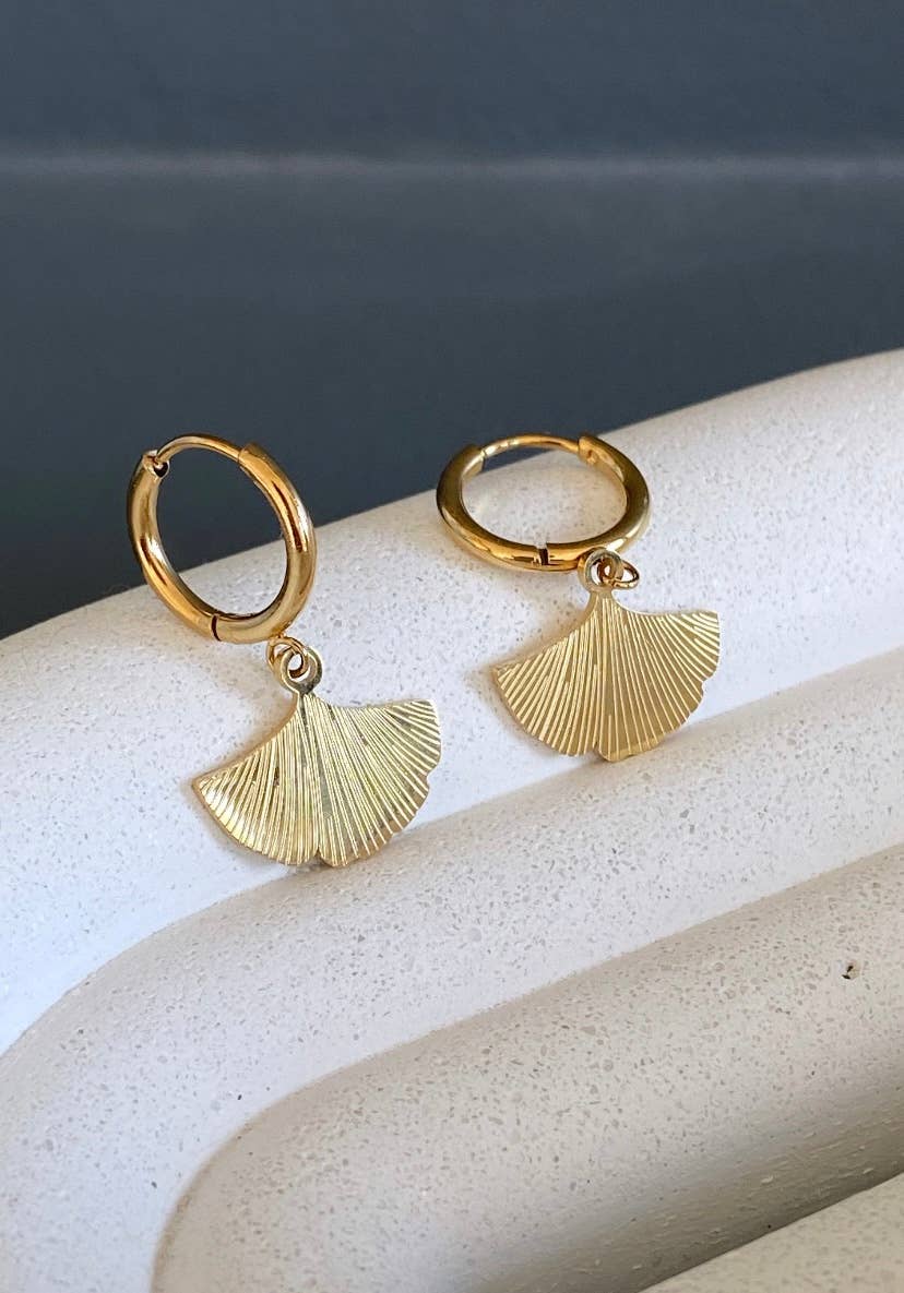 Gingko Earrings