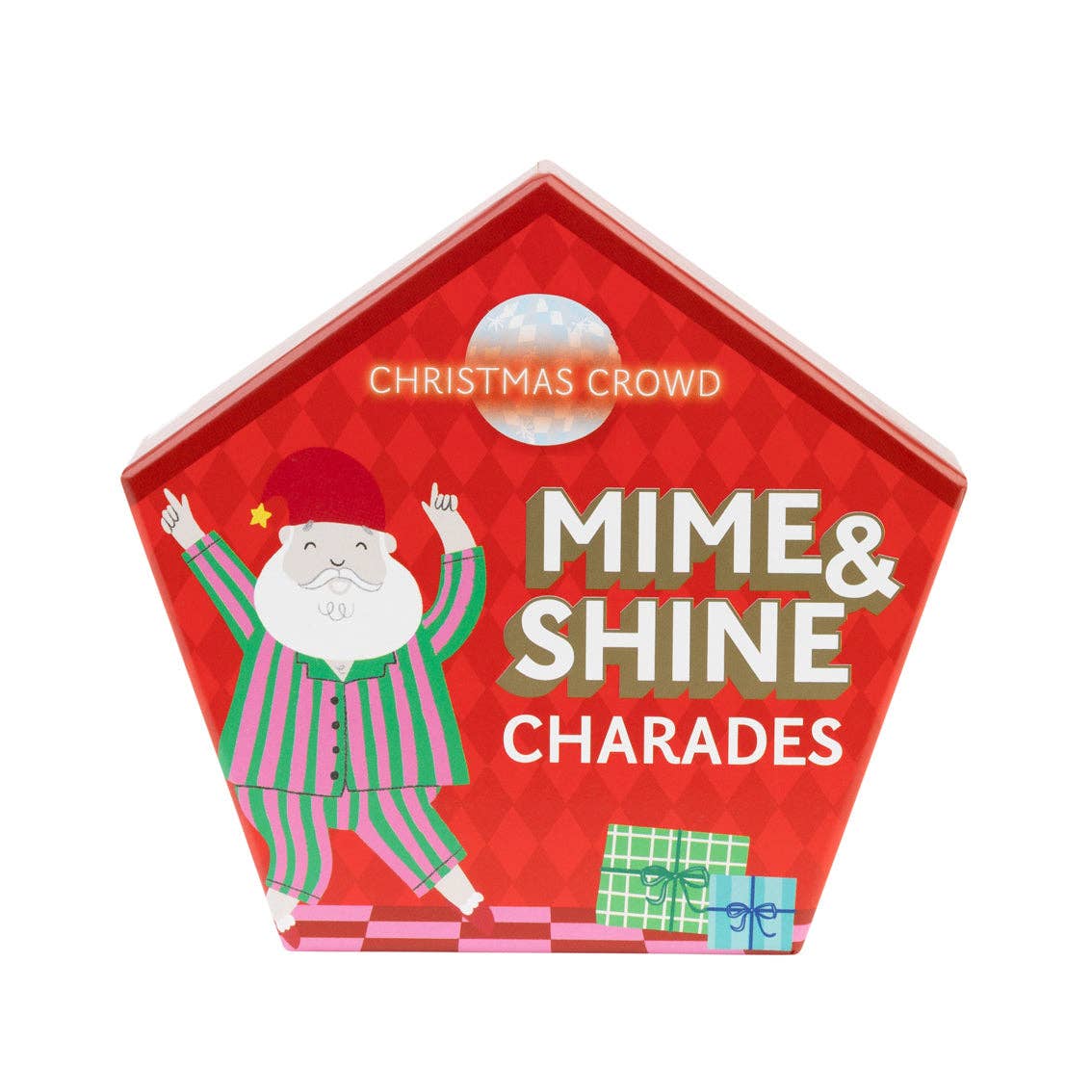 Santa Mime &amp; Shine Charades Game