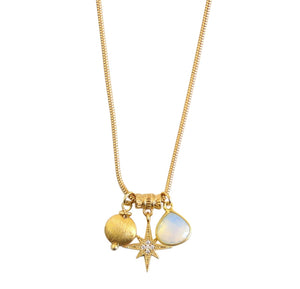 Daze Charm Necklace Opaline