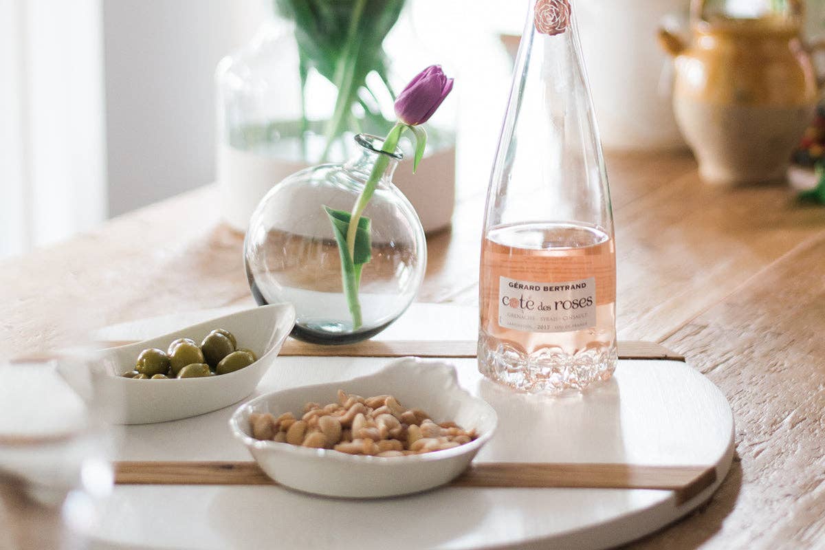 Clear Glass Sphere Bud Vase