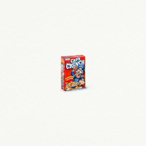 Cap'n Crunch Cereal Box Miniature Watercolor Print