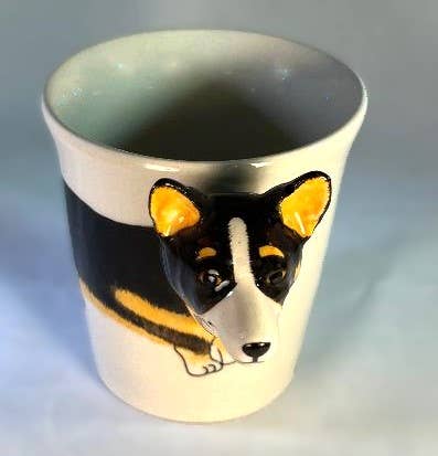 Mug- Corgi Black