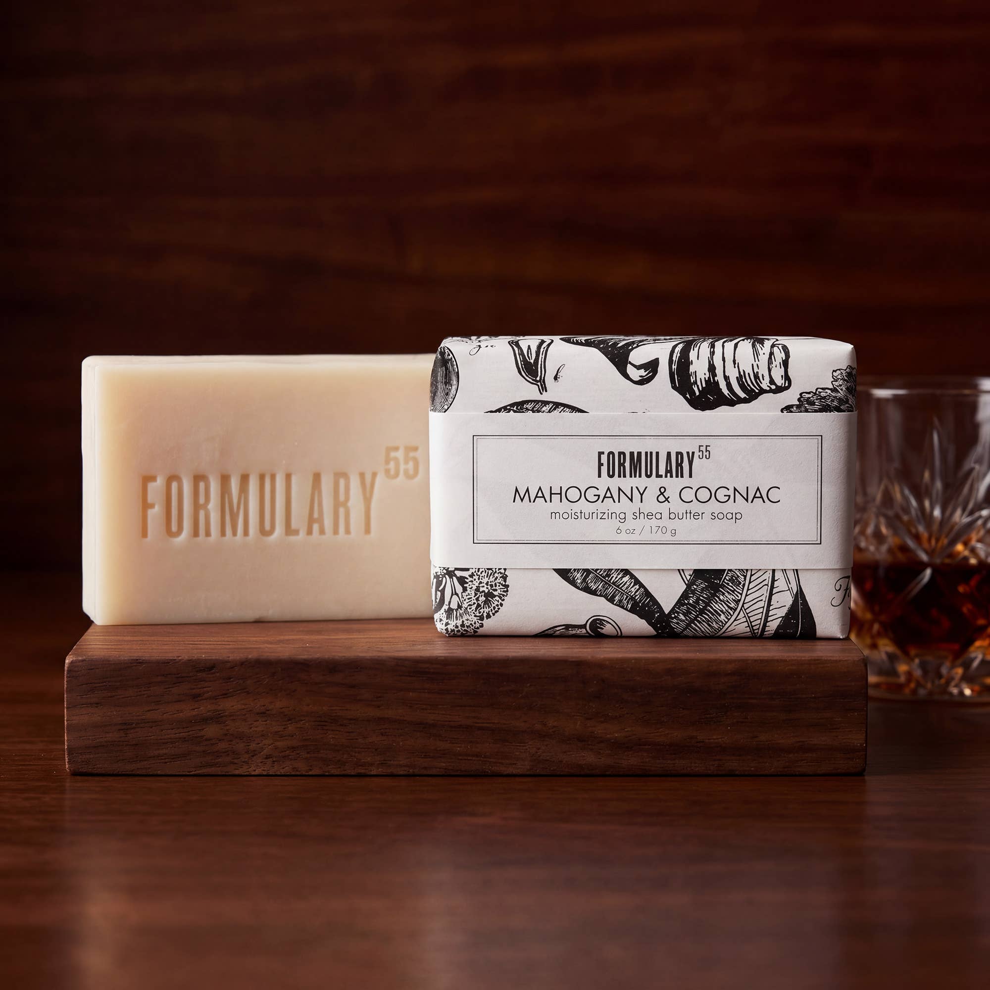 Mahogany &amp; Cognac Shea Butter Soap