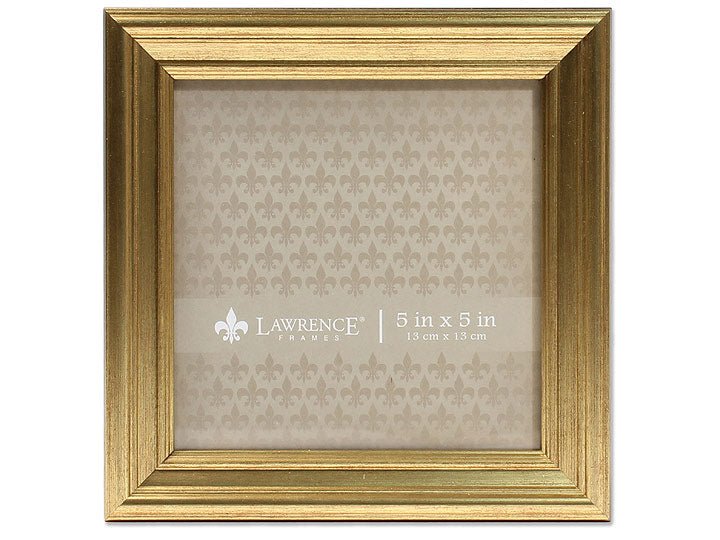 5x5 Gilded Gold Frame - Box Turtle