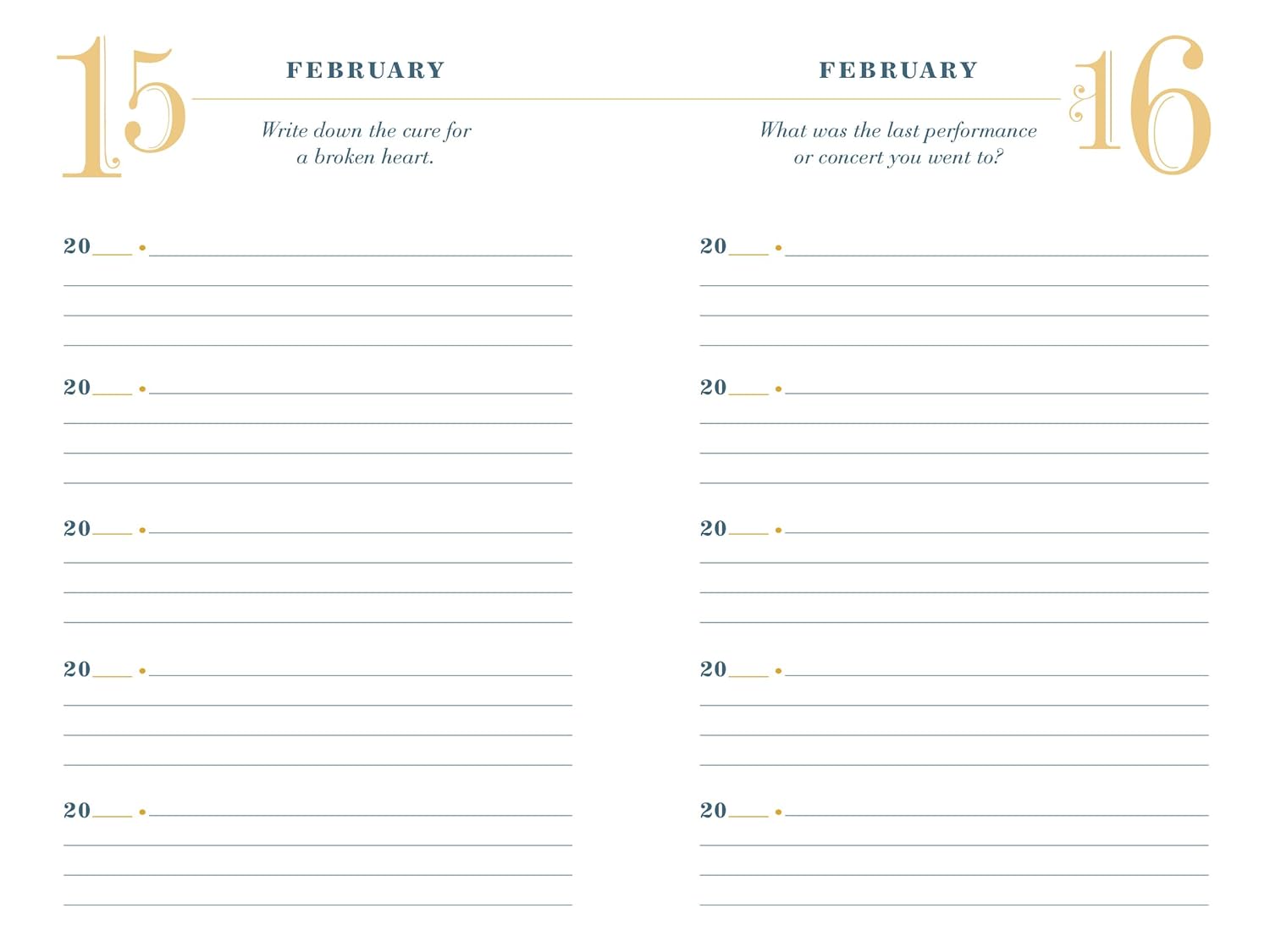 Q&A A Day: 5-Year Journal