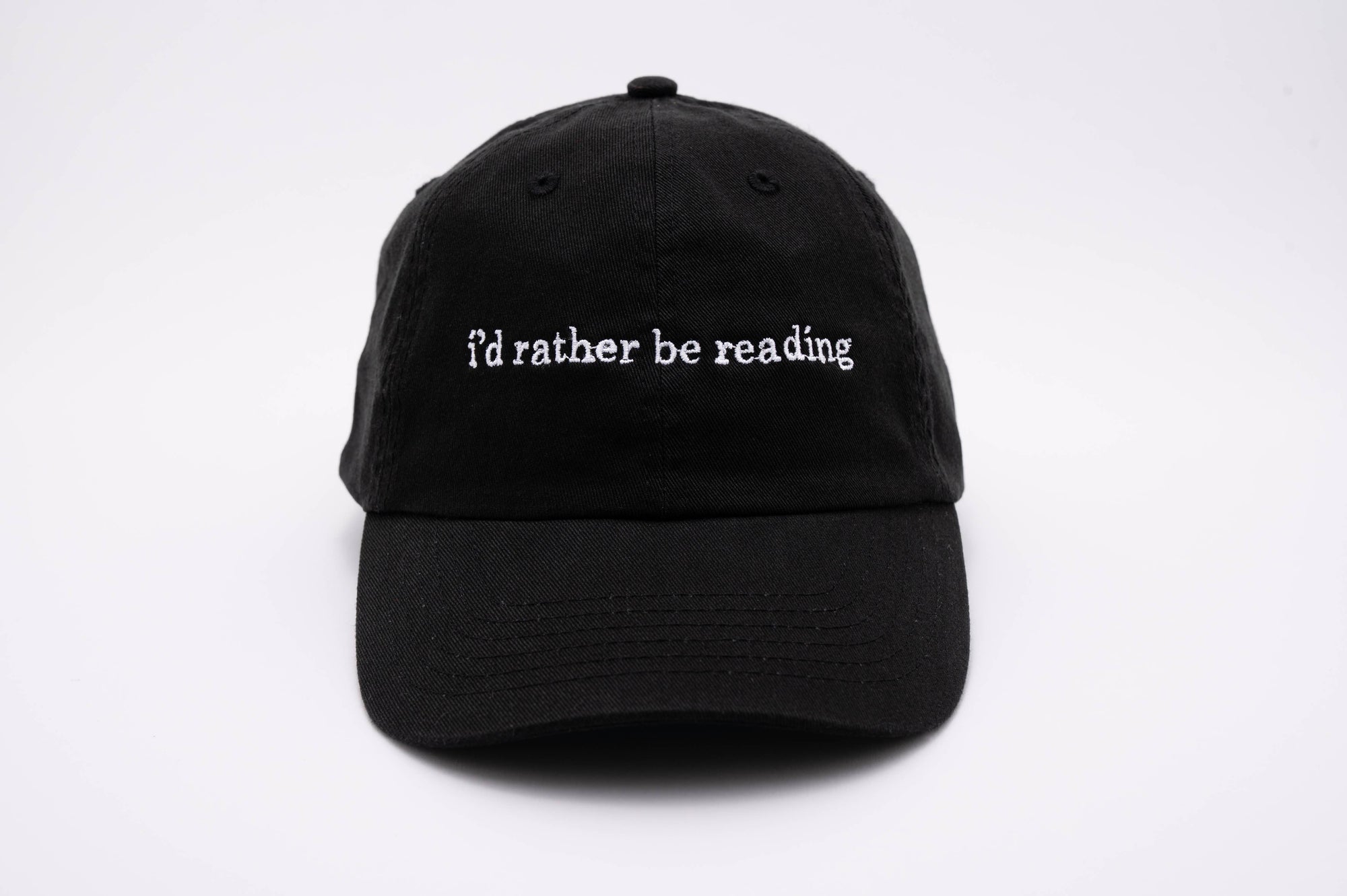 I'd Rather Be Reading Baseball Hat