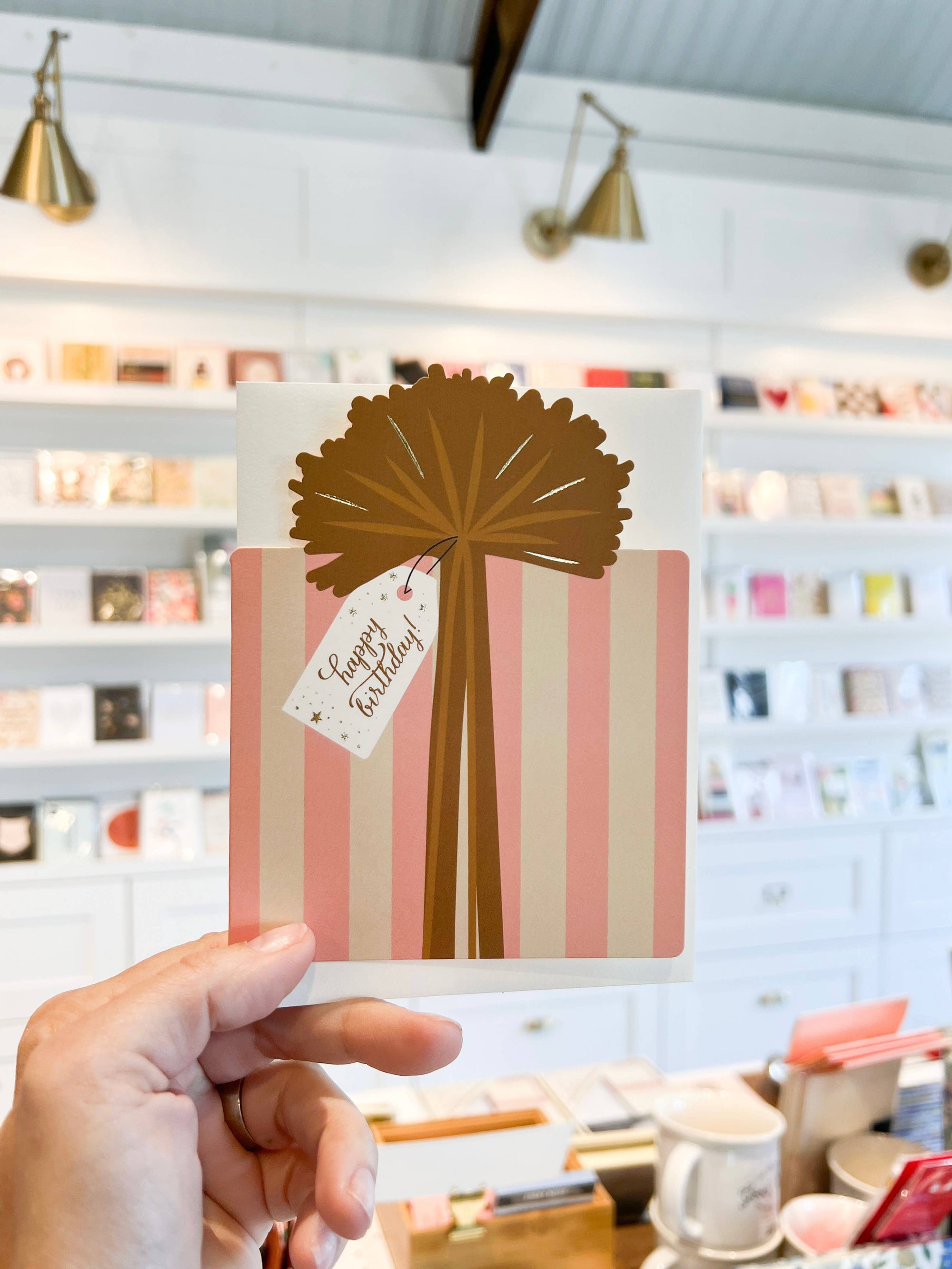 Birthday Gift Folded Greeting Card