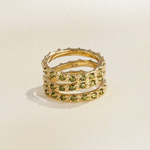 Amalia Green Ring