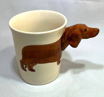Red Dachshund Mug