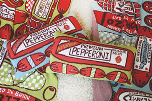 Meat Shop Knit Throw Blanket